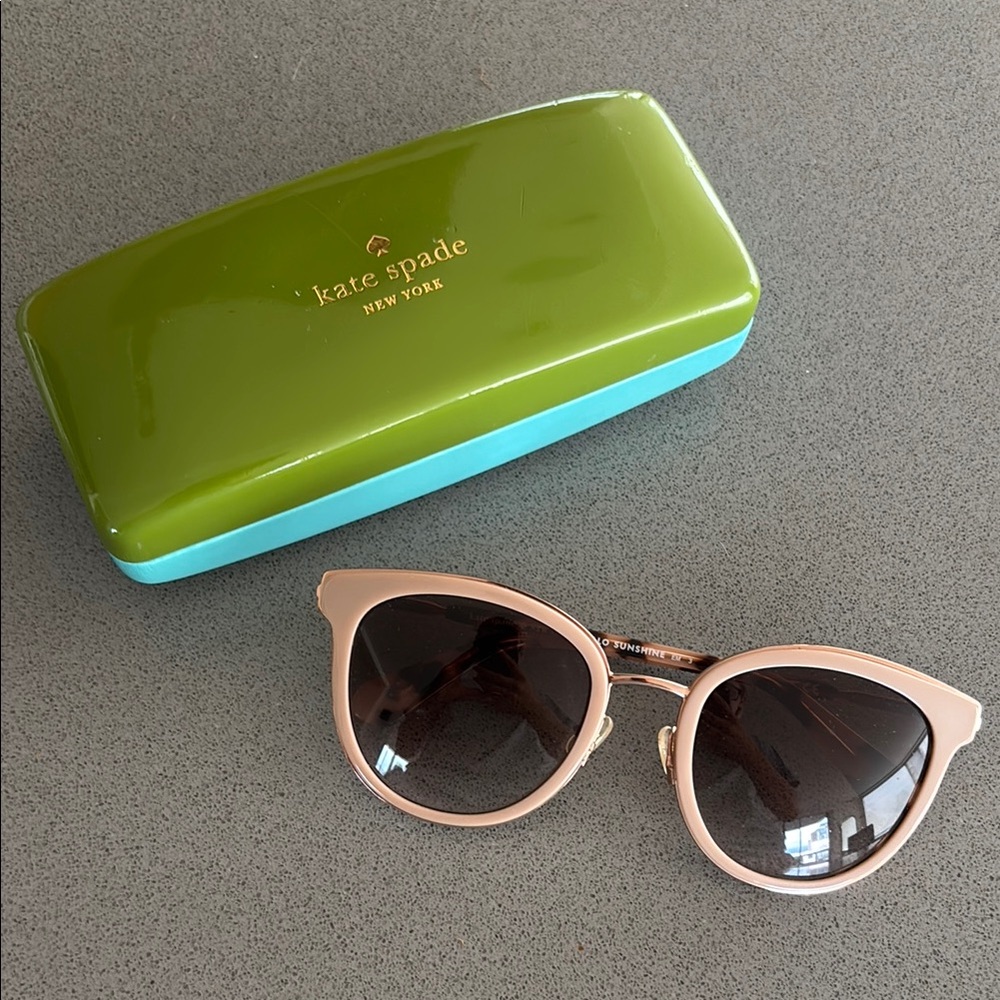 Kate Spade Pink Cat-Eye Sunglasses